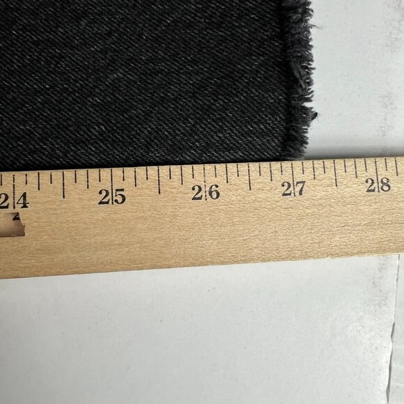 Levi's Jeans Women's 27x27* Big E Wedgie Straight Black Distressed Denim Tag 26 - Picture 12 of 16